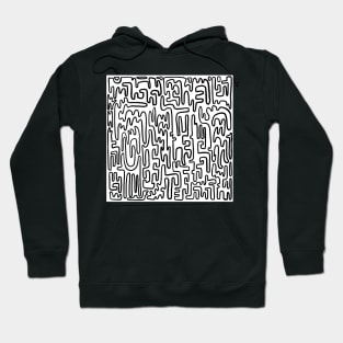 Abstract Lines #12 Hoodie